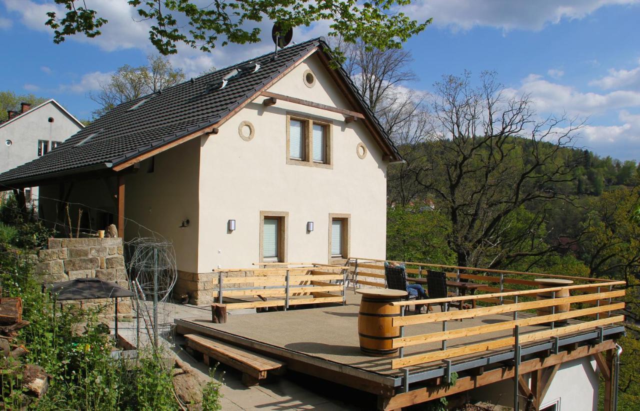 Luxusboofe - Ferienhaus Am Lilienstein Königstein an der Elbe Dış mekan fotoğraf