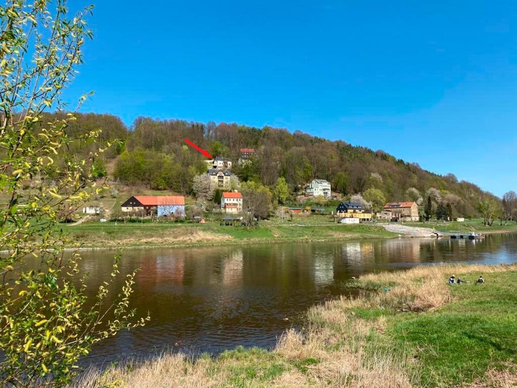 Luxusboofe - Ferienhaus Am Lilienstein Königstein an der Elbe Dış mekan fotoğraf