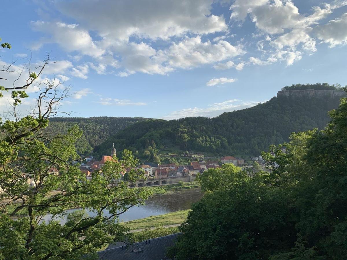 Luxusboofe - Ferienhaus Am Lilienstein Königstein an der Elbe Dış mekan fotoğraf