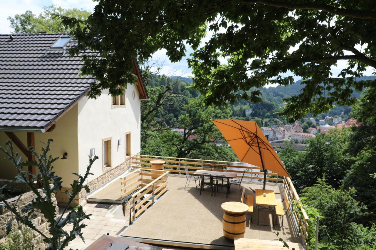 Luxusboofe - Ferienhaus Am Lilienstein Königstein an der Elbe Dış mekan fotoğraf
